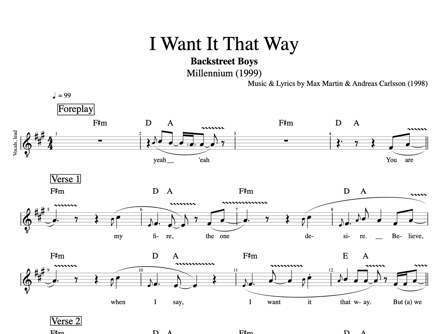 Play Like The Greats .com — Backstreet Boys
